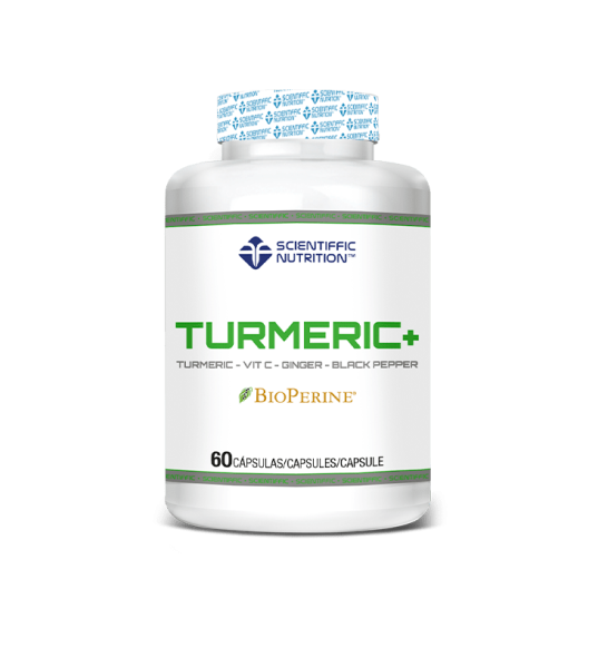 Turmeric 60 Cápsulas - Scientiffic Nutrition