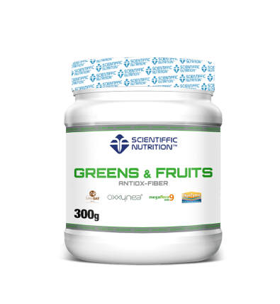 Greens & Fruits 300 g - Scientiffic Nutrition