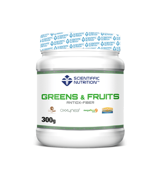 Greens & Fruits 300 g - Scientiffic Nutrition