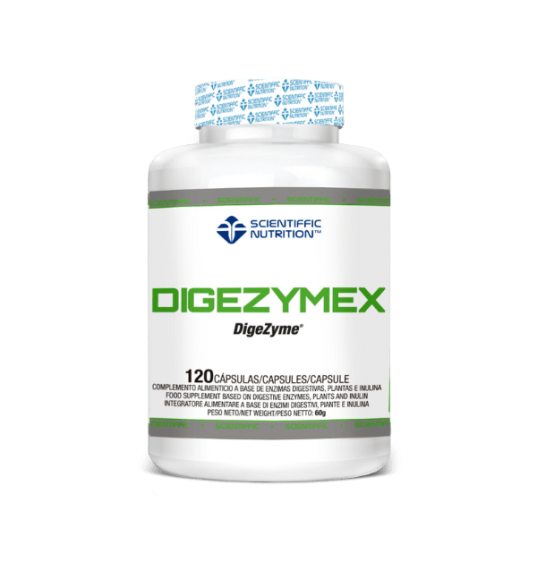 Digezymex 120 Cápsulas - Scientiffic Nutrition