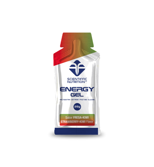 Energy Gel 25g x18 Sin Cafeína - Scientiffic Nutrition