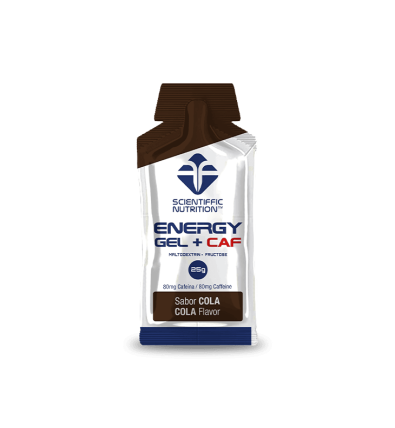 Energy Gel 25g x18 Con Cafeína - Scientiffic Nutrition