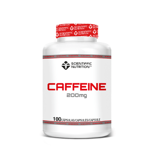 Caffeine 200mg 100 Cápsulas - Scientific Nutrition