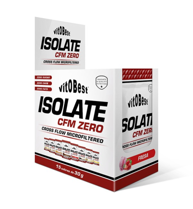 Isolate CFM Zero 15 Sobres 30g - Vitobest