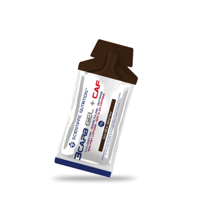 3CARB GEL 75g X18 Con Cafeína - Scientiffic Nutrition