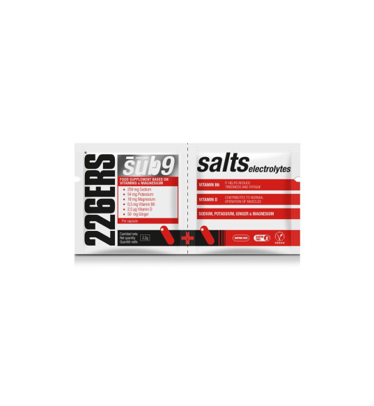 SUB9 SALTS ELECTROLYTES 2 Cápsulas - 226ERS