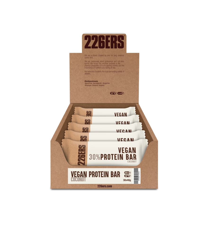 Vegan Protein Bar 30x40g - 226ERS