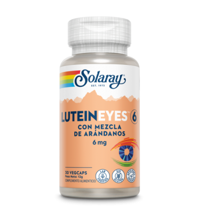 LUTEIN EYES™ 6mg 30 Cápsulas - Solaray