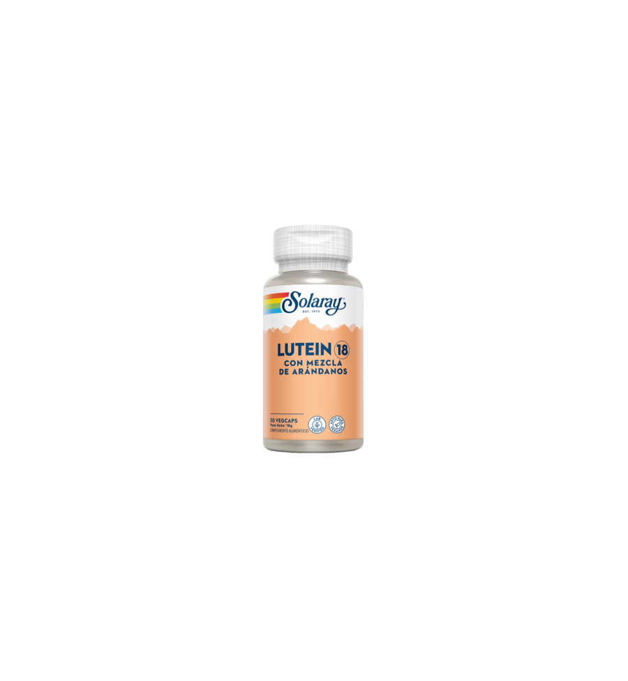 Lutein Eyes™ 18mg 30 Cápsulas - Solaray