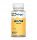 NIACIN 500mg (NO RUBORIZANTE) 100 Cápsulas - Solaray