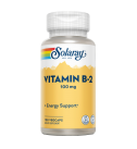 Vitamin B2 100mg 100 Cápsulas Solaray