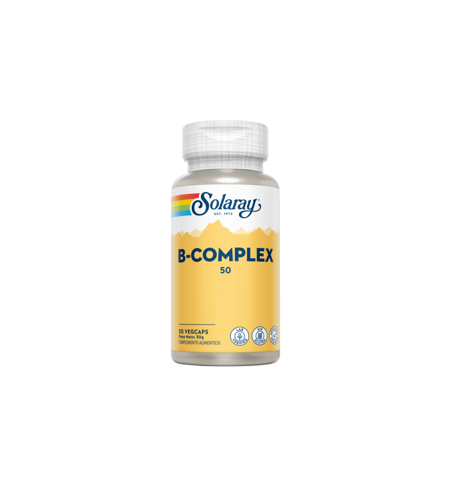 B Complex 50 - 50 Cápsulas - Solaray