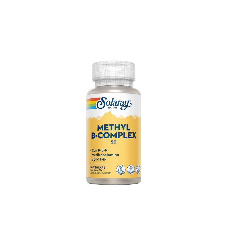 Methyl B-complex 50 - 60 Cápsulas - Solaray