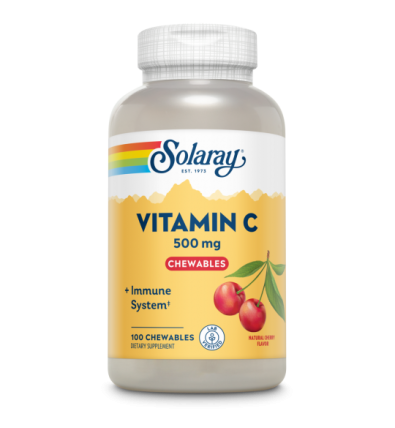 Vitamina C 500 mg 100 Cápsulas - Solaray