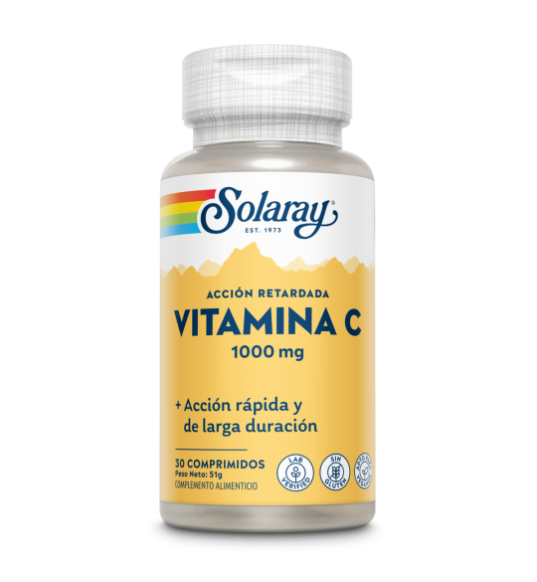 Small Vit. C 1000mg 30 Cápsulas - Solaray