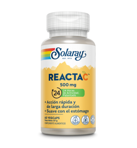 Reacta C™ 500mg 60 VegCaps - Solaray