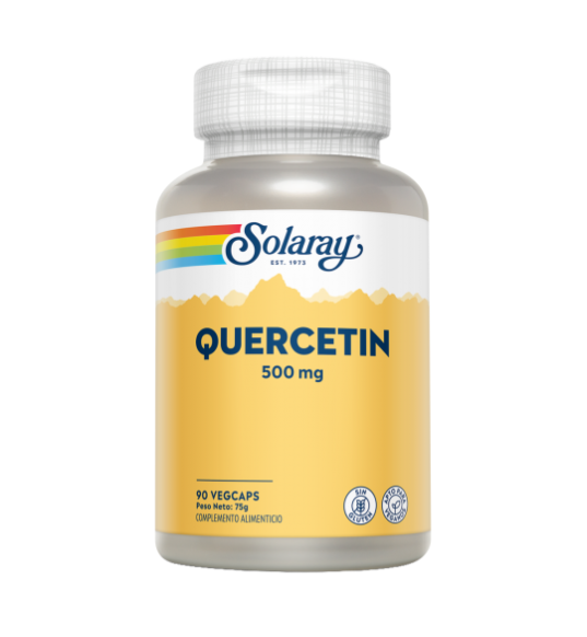 Quercetin 500mg 90 VegCaps - Solaray