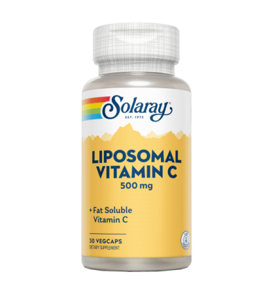 Small liposomal vit. C. 500mg 30 Vegcaps - Solaray