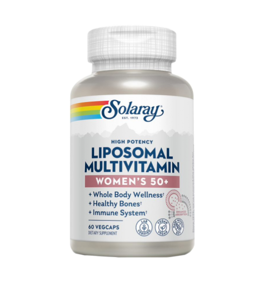 Womens 50+ Liposomal Multi 60 Vegcaps - Solaray