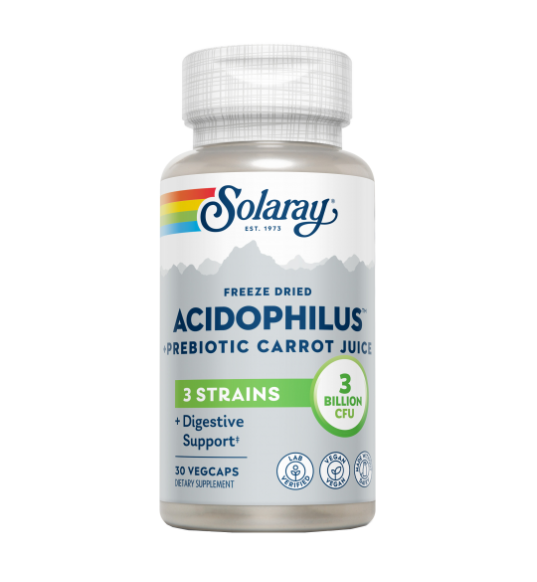 Acidophilus Vegan 30 VegCaps - Solaray