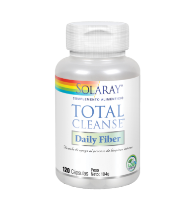 Total Cleanse Fiber™ 120 Cápsulas - Solaray