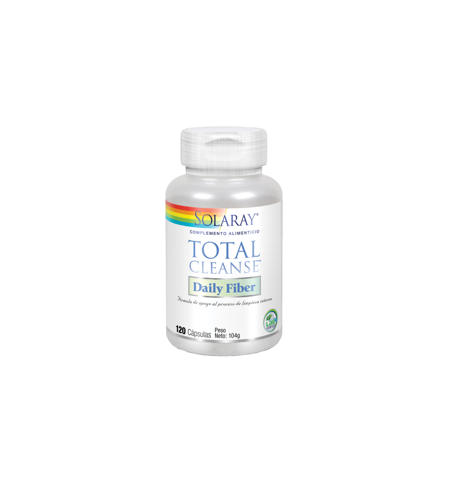 Total Cleanse Fiber™ 120 Cápsulas - Solaray