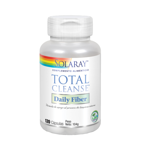 Total Cleanse Fiber™ 120 Cápsulas - Solaray