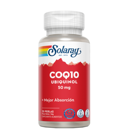 Ubiquinol (kaneka®) CoQ10 - 50mg 30 Perlas - Solaray