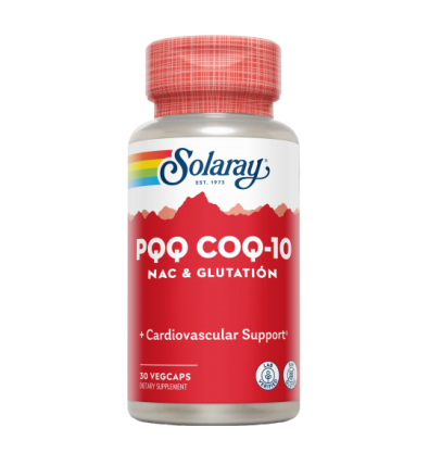 PQQ CoQ10 - 30 VegCaps - Solaray