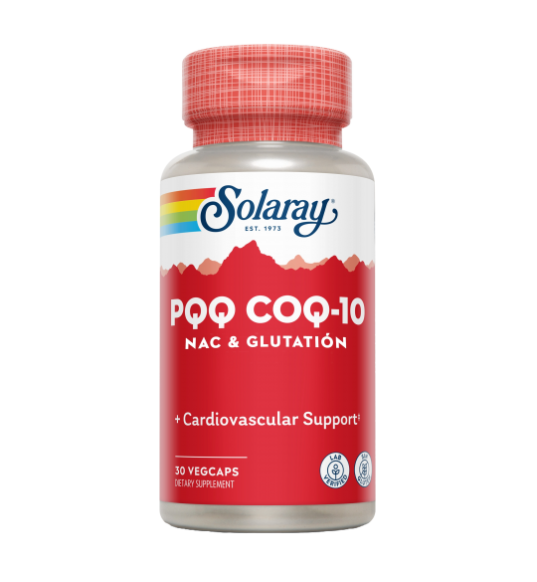 PQQ CoQ10 - 30 VegCaps - Solaray