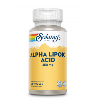 Alpha Lipoic Acid 250mg 60 VegCaps - Solaray