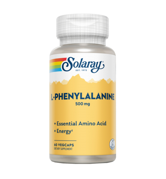 L-Phenylalanine 500mg 60 VegCaps - Solaray