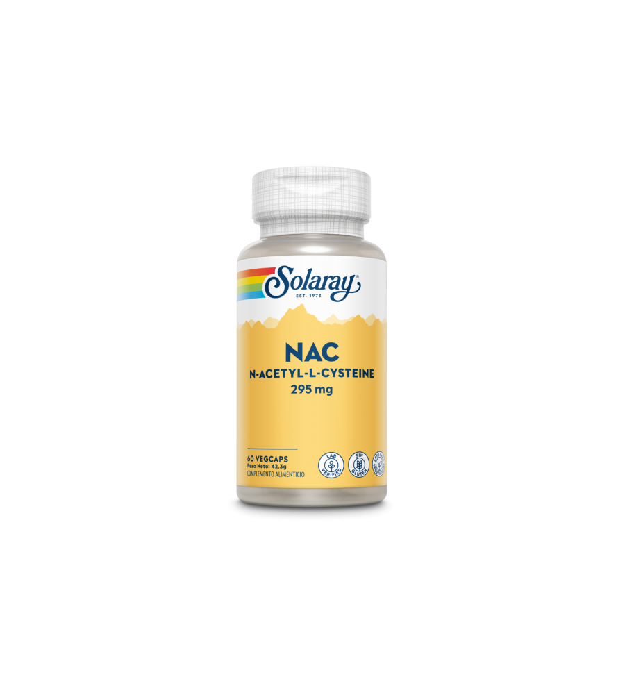 NAC 295mg 60 VegCaps - Solaray