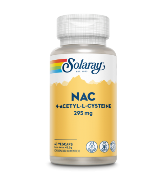 NAC 295mg 60 VegCaps - Solaray