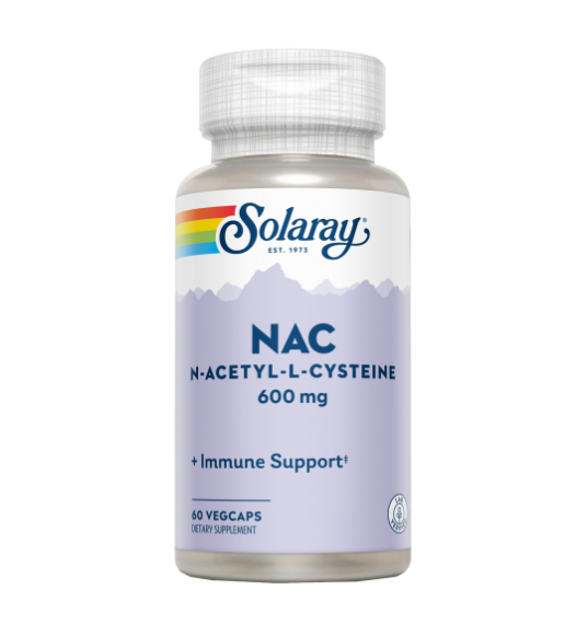 Super Nac 600mg 60 VegCaps - Solaray