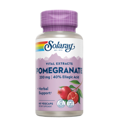 Pomegranate 200mg 60 VegCaps - Solaray