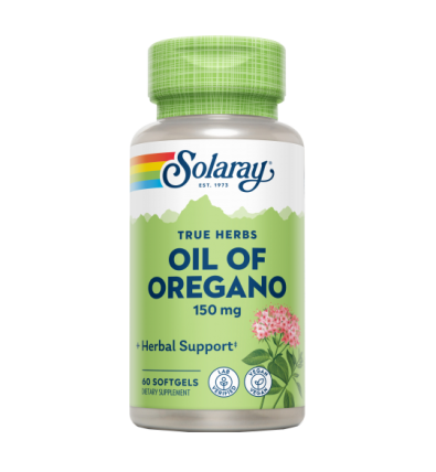 Oil Oregan 150mg 60 Perlas Veganas - Solaray