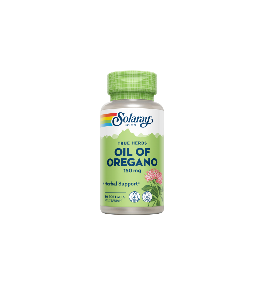 Oil Oregan 150mg 60 Perlas Veganas - Solaray