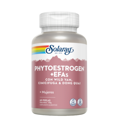 Phytoestrogen™Plus Efas™ 60 Perlas - Solaray