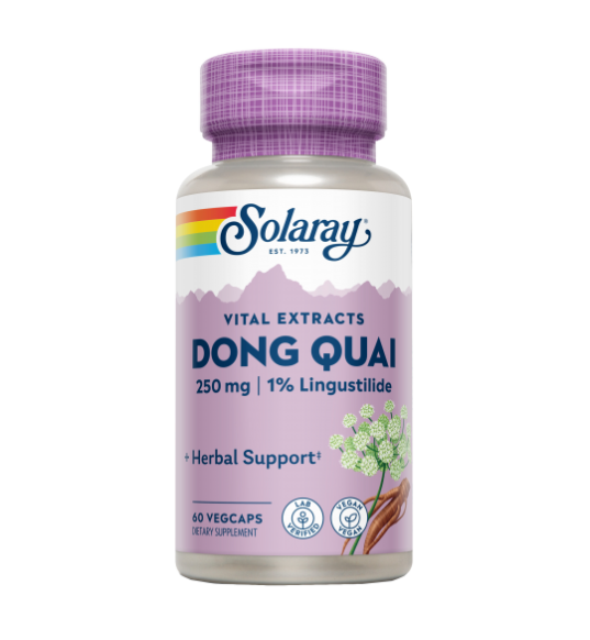 Dong Quai 250mg 60 VegCaps - Solaray