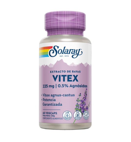 Vitex (Sauzgatillo) 225mg 60 VegCaps - Solaray