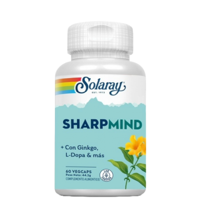 Sharpmind 60 VegCaps - Solaray