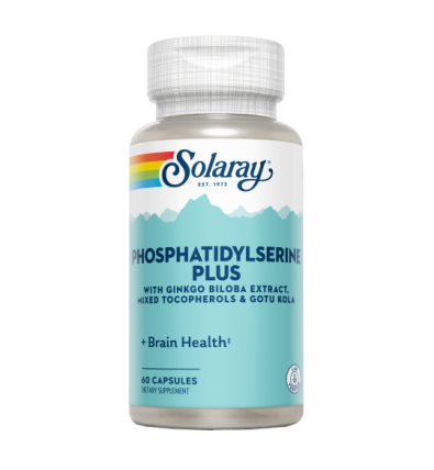 Phosphatidylserine Plus 60 Cápsulas - Solaray