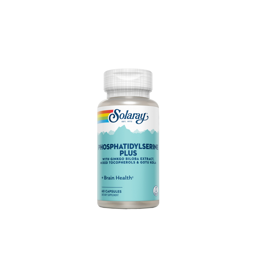 Phosphatidylserine Plus 60 Cápsulas - Solaray