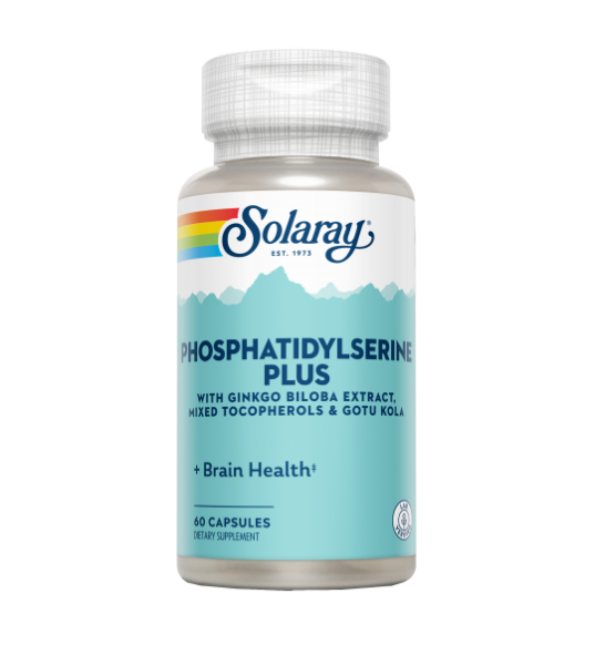 Phosphatidylserine Plus 60 Cápsulas - Solaray