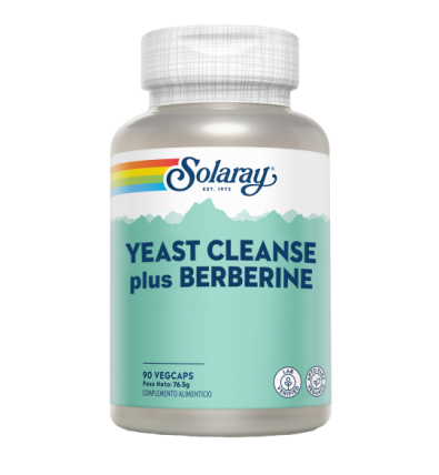 Yeast Cleanse™ Plus Berberine 90 VegCaps - Solaray