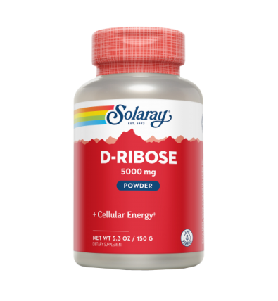 D- Ribose 150g 30 Tomas - Solaray