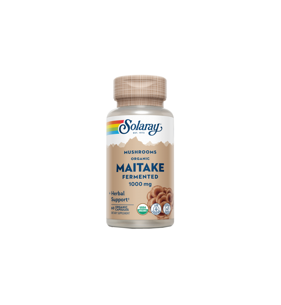 Maitake 500mg 60 VegCaps - Solaray