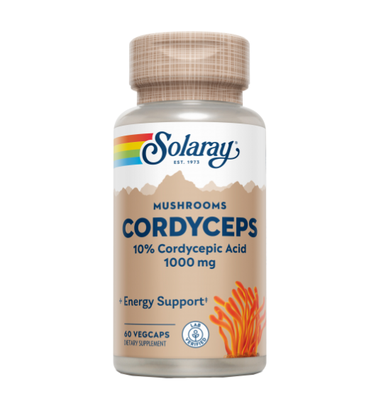 Cordyceps Ext. 60 VegCaps - Solaray