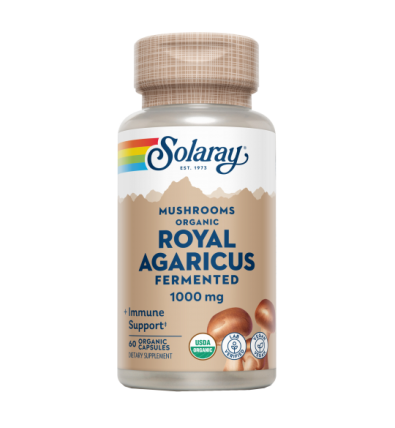 Royal Agaricus 500mg 60 VegCaps - Solaray